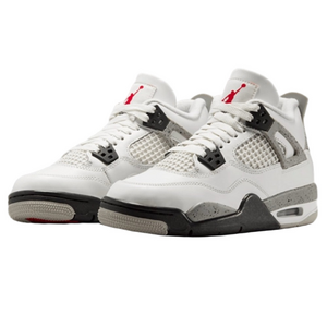 Jordan Kids Sneakers in White, Gray, and Red